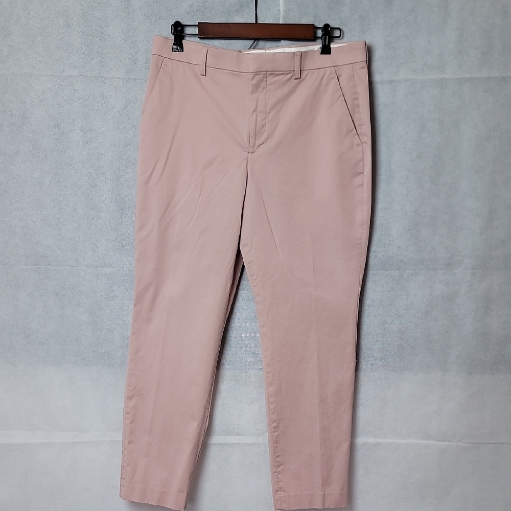 Express Blush Pink and White Trousers
